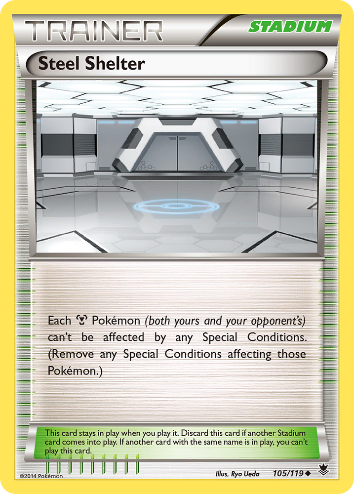 Steel Shelter (105/119) [XY: Phantom Forces] 