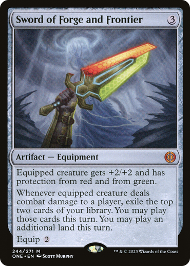 Sword of Forge and Frontier [Phyrexia: All Will Be One] 