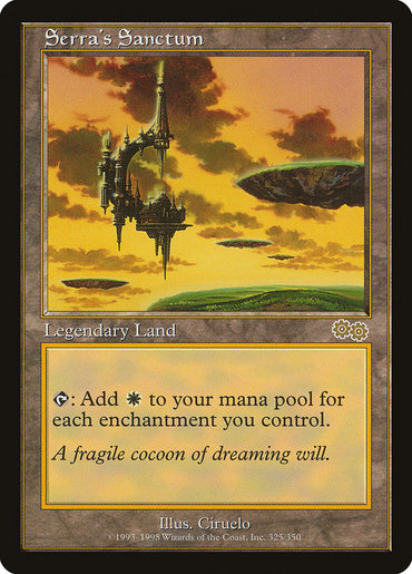 Serra's Sanctum [Urza's Saga] 