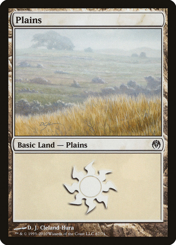 Plains (67) [Duel Decks: Phyrexia vs. the Coalition] 