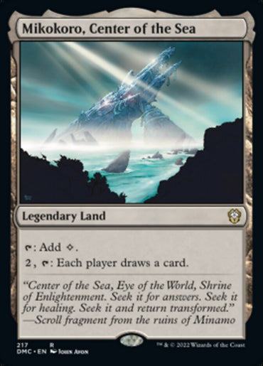 Mikokoro, Center of the Sea [Dominaria United Commander] 