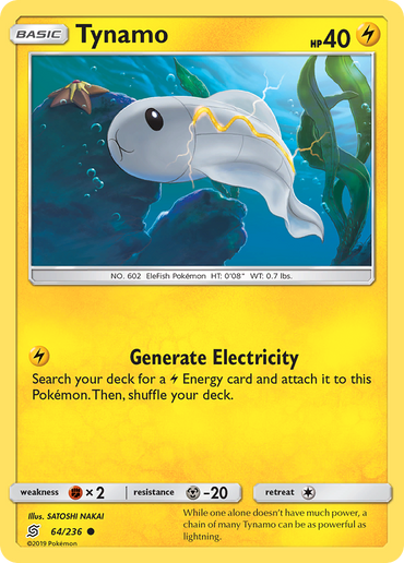 Tynamo (64/236) [Sun &amp; Moon: Unified Minds] 