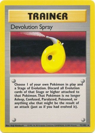 Devolution Spray (72/102) [Base Set Unlimited] 