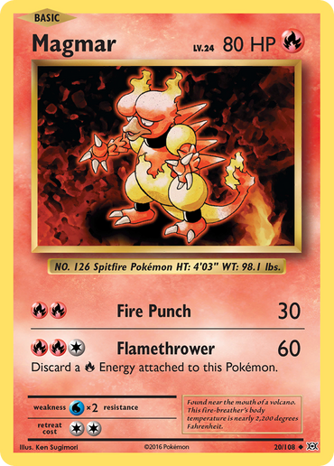 Magmar (20/108) [XY: Evolutions] 