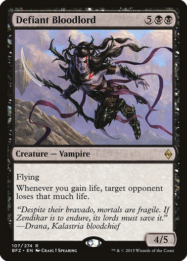 Defiant Bloodlord [Battle for Zendikar] 