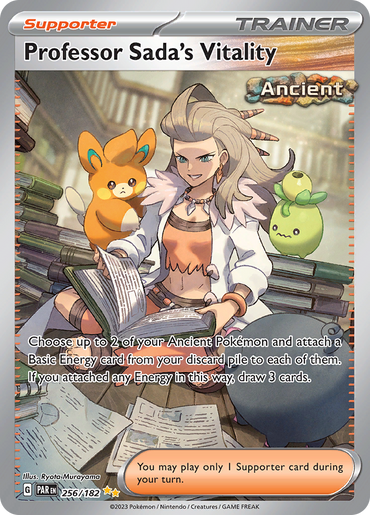Professor Sada's Vitality (256/182) [Scarlet &amp; Violet: Paradox Rift] 