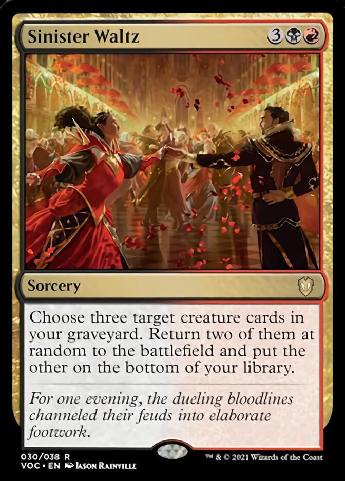Sinister Waltz [Innistrad: Crimson Vow Commander] 