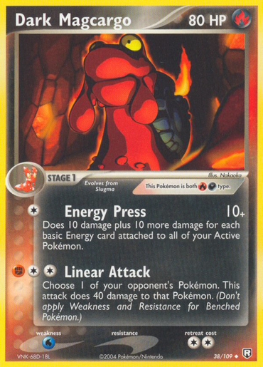 Dark Magcargo (38/109) [EX: Team Rocket Returns] 