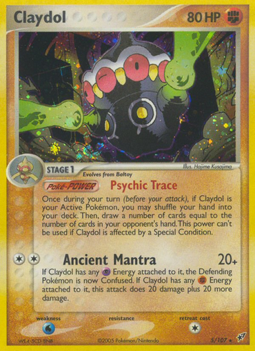 Claydol (5/107) [EX: Deoxys] 