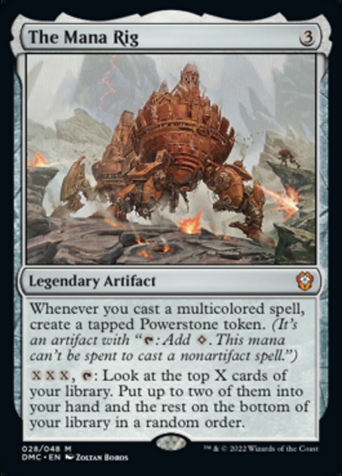 The Mana Rig [Dominaria United Commander] 
