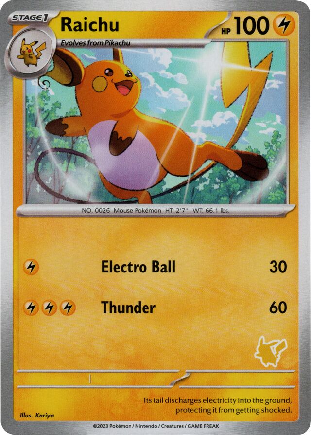 Raichu [My First Battle] 