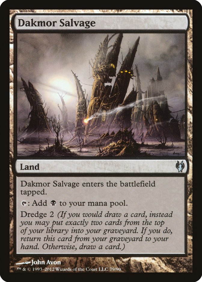 Dakmor Salvage [Duel Decks: Izzet vs. Golgari] 