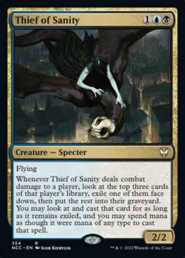 Thief of Sanity [Streets of New Capenna Commander] 
