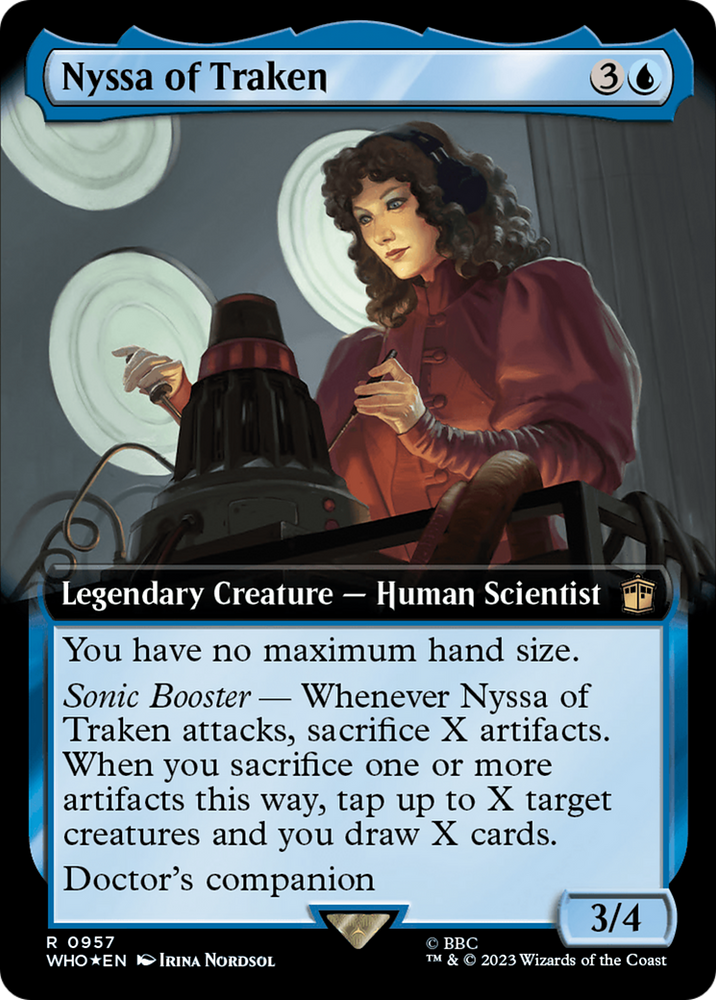 Nyssa of Traken (Extended Art) (Surge Foil) [Doctor Who] 