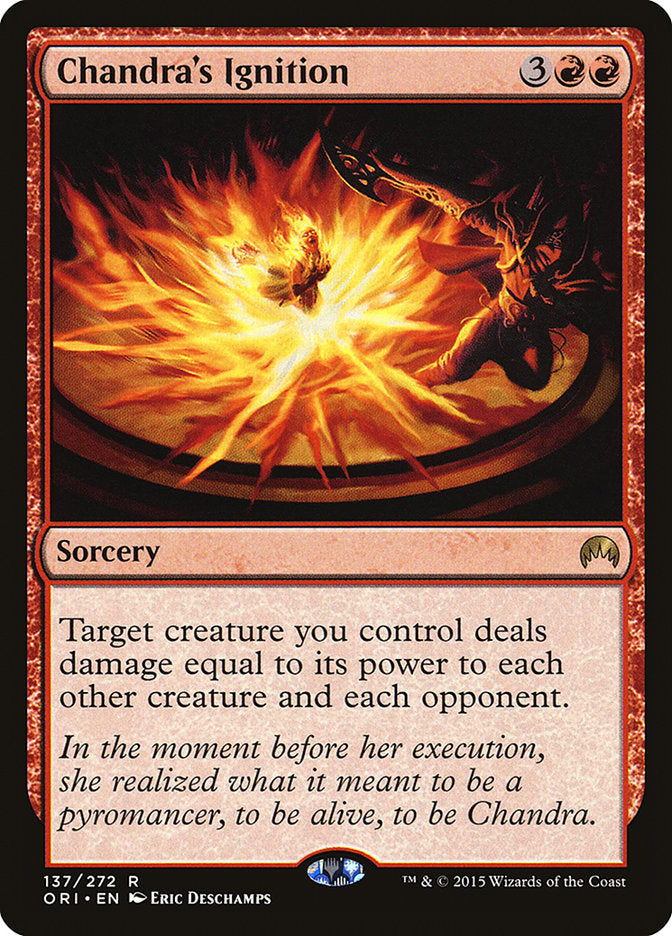 Chandra's Ignition [Magic Origins] 