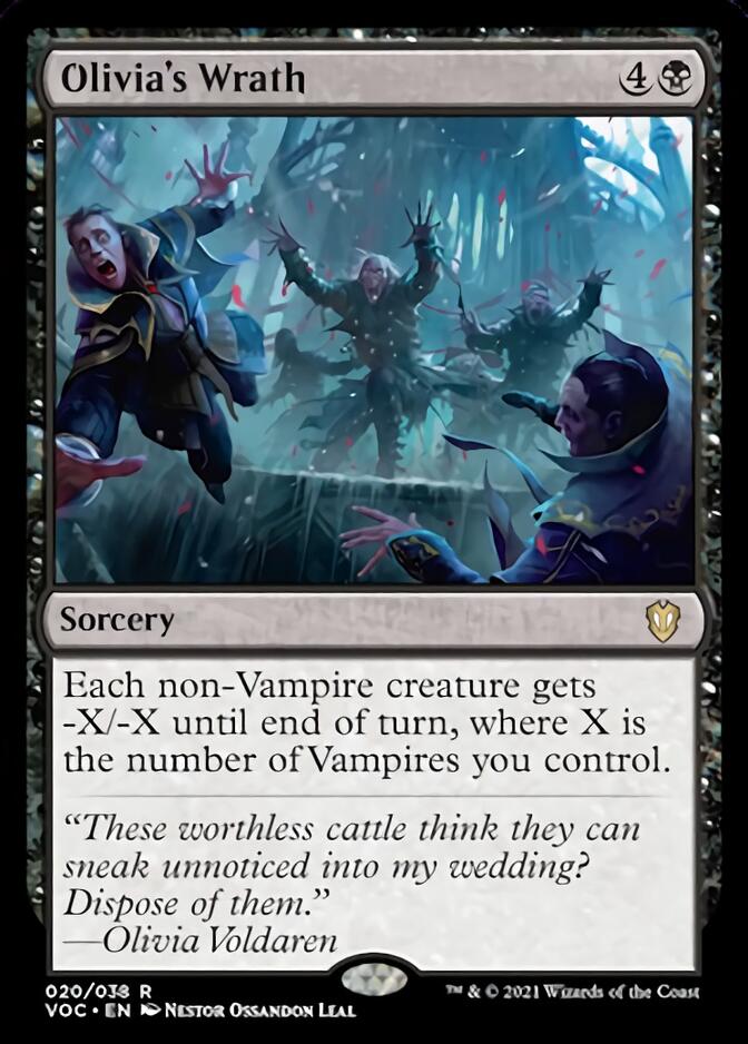 Olivia's Wrath [Innistrad: Crimson Vow Commander] 