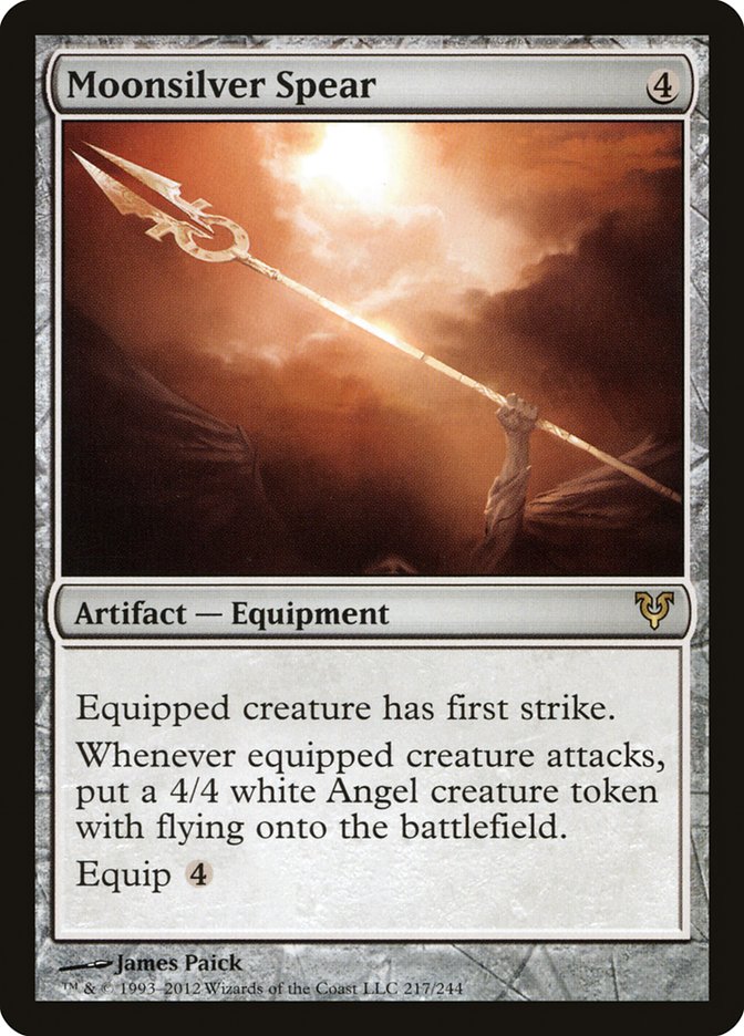 Moonsilver Spear [Avacyn Restored] 