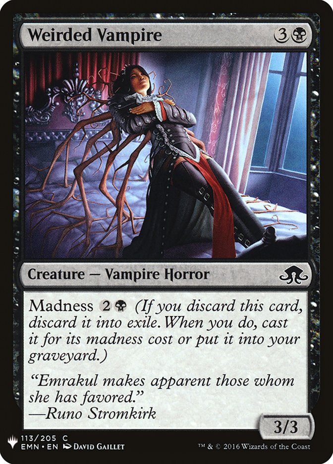 Weirded Vampire [Mystery Booster] 