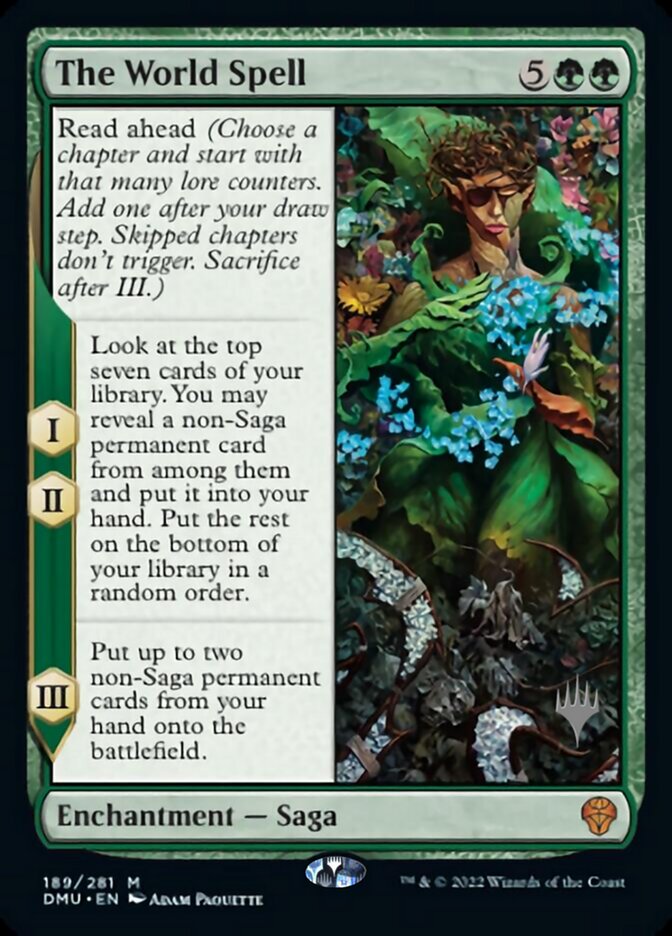 The World Spell (Promo Pack) [Dominaria United Promos] 