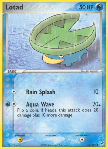 Lotad (63/107) [EX: Deoxys] 