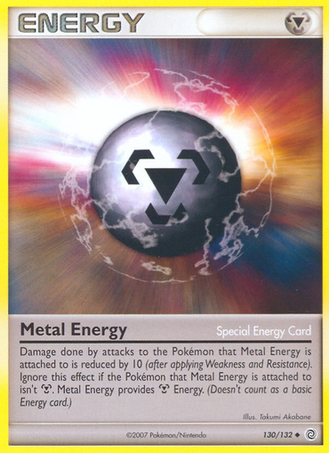 Metal Energy (130/132) [Diamond &amp; Pearl: Secret Wonders] 