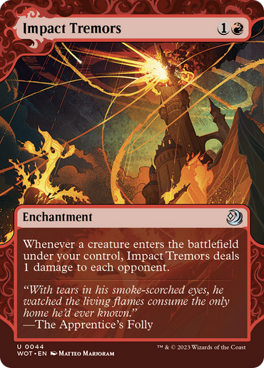 Impact Tremors [Wilds of Eldraine: Enchanting Tales] 