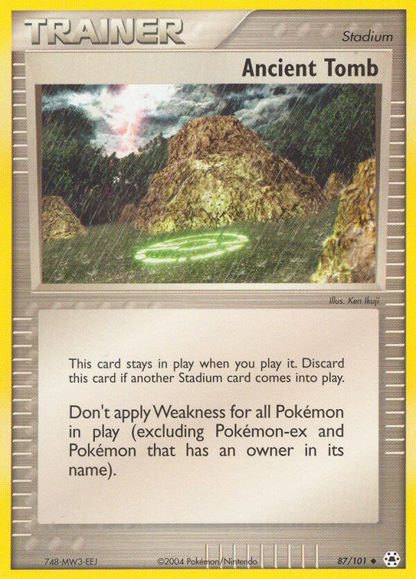 Ancient Tomb (87/101) [EX: Battle Stadium] 