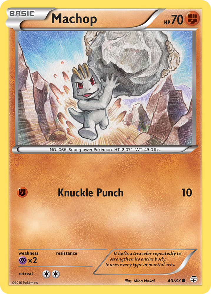 Machop (40/83) [XY: Generations] 