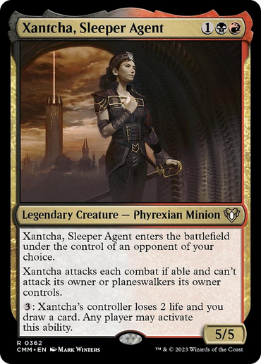 Xantcha, Sleeper Agent [Commander Masters] 