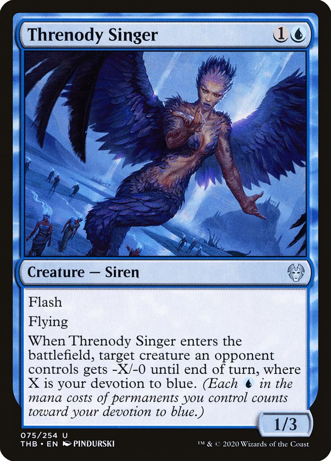 Threnody Singer [Theros Beyond Death] 