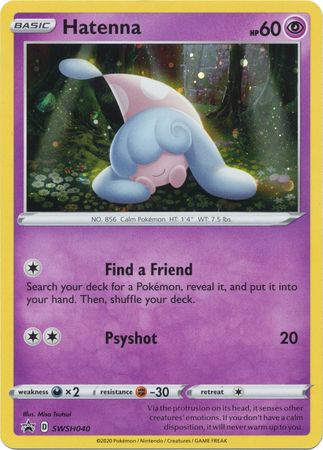 Hatenna (SWSH040) [Sword &amp; Shield: Black Star Promos] 