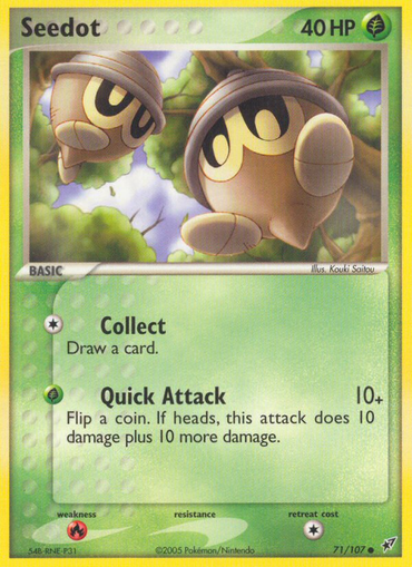 Seedot (71/107) [EX: Deoxys] 