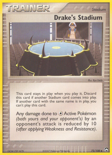 Drake's Stadium (72/108) [EX: Power Keepers] 