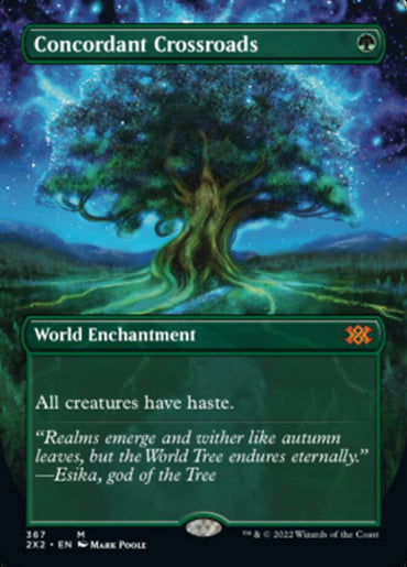 Concordant Crossroads (Borderless Alternate Art) [Double Masters 2022] 