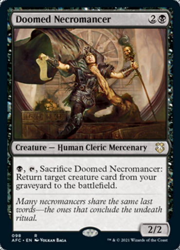 Doomed Necromancer [Dungeons &amp; Dragons: Adventures in the Forgotten Realms Commander] 