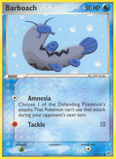 Barboach (54/107) [EX: Deoxys] 