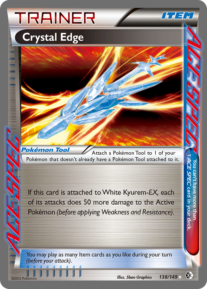 Crystal Edge (138/149) [Black &amp; White: Boundaries Crossed] 