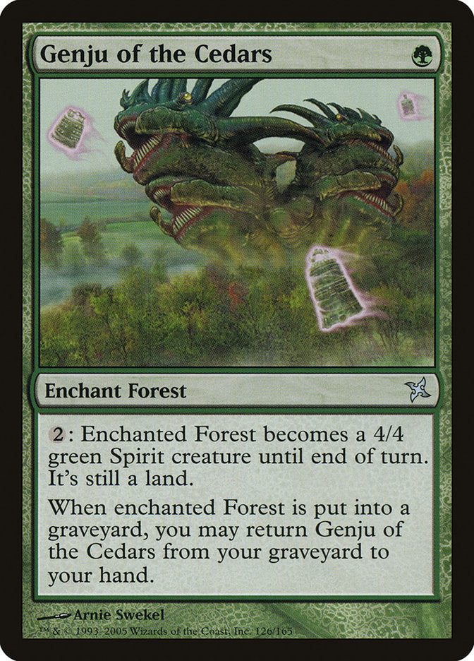 Genju of the Cedars [Betrayers of Kamigawa] 
