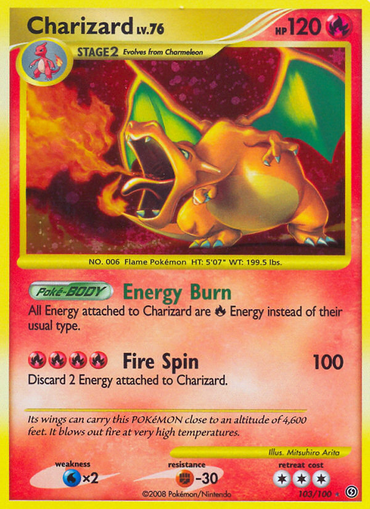Charizard (103/100) [Diamond &amp; Pearl: Stormfront] 