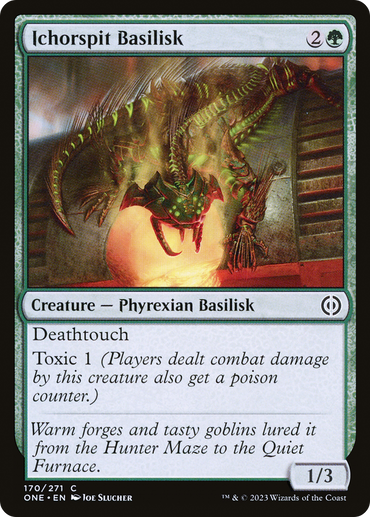 Ichorspit Basilisk [Phyrexia: All Will Be One] 