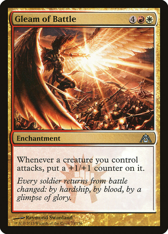 Gleam of Battle [Dragon's Maze] 