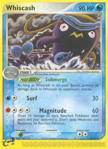 Whiscash (48/97) [EX: Dragon] 