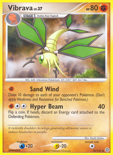 Vibrava (74/132) [Diamond &amp; Pearl: Secret Wonders] 