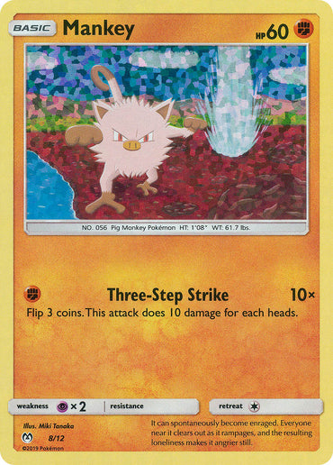 Mankey (8/12) [McDonald's Promos: 2019 Collection] 