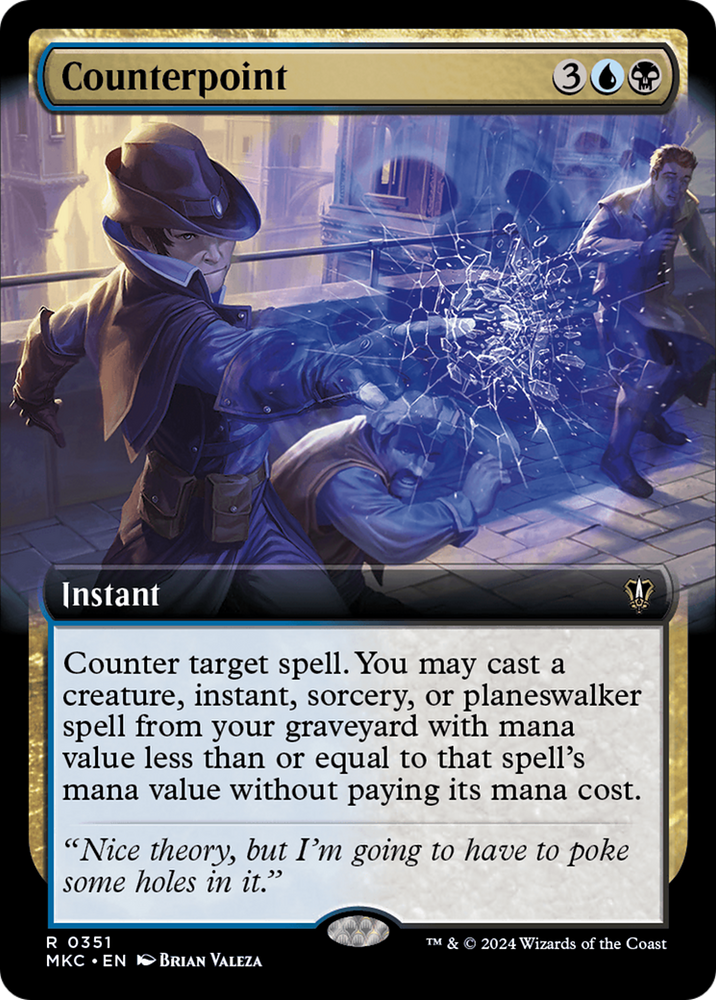 Counterpoint (Extended Art) [Murders at Karlov Manor Commander] 