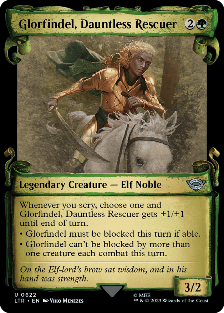 Glorfindel, Dauntless Rescuer [The Lord of the Rings: Tales of Middle-Earth Showcase Scrolls] 