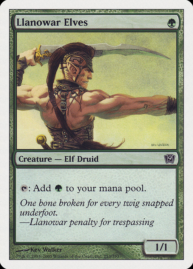 Llanowar Elves [Ninth Edition] 