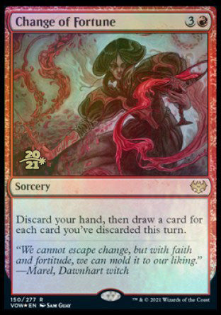 Change of Fortune [Innistrad: Crimson Vow Prerelease Promos] 