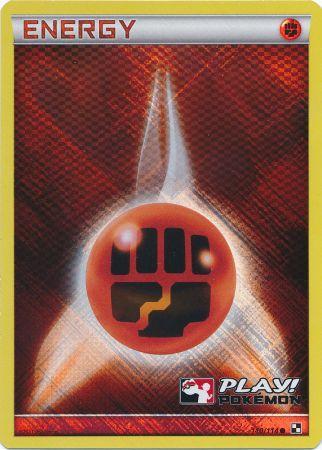 Fighting Energy (110/114) (Play Pokemon Promo) [Black &amp; White: Base Set] 