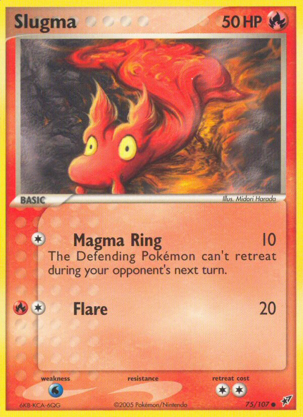 Slugma (75/107) [EX: Deoxys] 